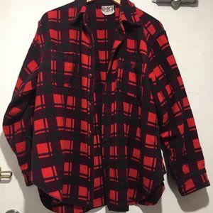 VINTAGE CHAMPION FLANNEL PLAID SHIRTS SIZE 15